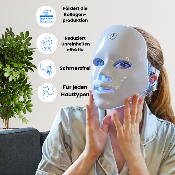 RedGlow | LED Licht Therapie Maske