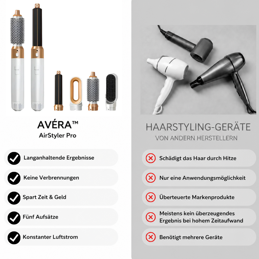 AVÉRA™ AirStyler + Gratis eBook